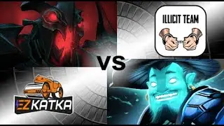 EZ KATKA vs Illicit team  (2 игра) |  ХАЙЛАЙТЫ