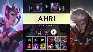 Ahri Carry vs Varus - KR Master Patch 25.14