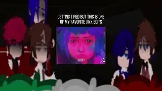 Arcane reacts to Jinx // Part 2/? // Gacha Club