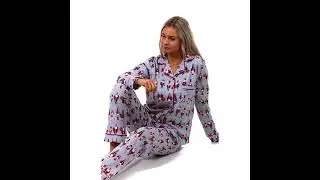 🎄 V&aacute;nočn&iacute; pyžama pro ženy i muže &ndash; buďte sladěni pod stromečkem! 🎁