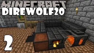 Minecraft Direwolf20 [Modpack] - Part 2 - How to Pickaxe?!