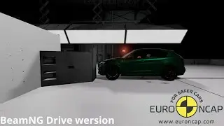 Crash Test Alfa Romeo Stelvio BeamNG Drive. [No Official Euro NCAP