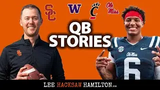 NCAA QB Stories, Transfers and NIL: Washington, Cincinnati, Ole Miss, USC