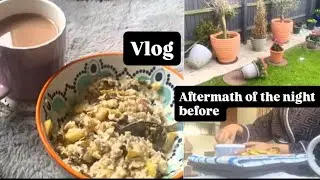 Vlog:cozy Autumn walk,lunch under a tree ,cooking something warm on a cold stormy day