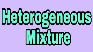 Heterogeneous Mixture #shorts