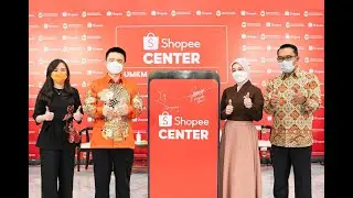 RIDWAN KAMIL RESMIKAN PEMBANGUNAN SHOPEE CENTER GUNA MEMPERCEPAT UMKM JABAR GO DIGITAL