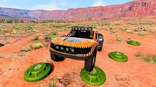 Cars vs Mine | BeamNG.Drive