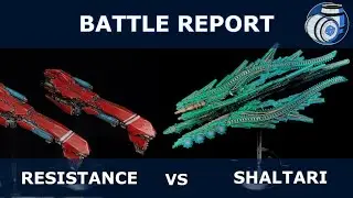 Dropfleet Commander Battle Report: Resistance vs Shaltari