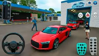 🚗 Ultimate Car Wash & Fuel Station Simulator  - 3D Driving Class Android Gameplay 2025 | Car Games