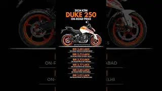 2024 KTM Duke 250 On-road Price List 📃