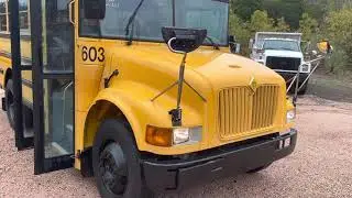 23' International DT466 School Bus for sale - Unit 260