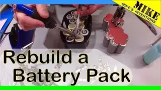 Восстановление 18-вольтового аккумуляторного блока DeWalt