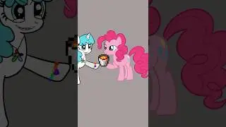 Пинки Пай из MLP обманом заставили выпить лаву #2danimation #shorts #pinkiepie