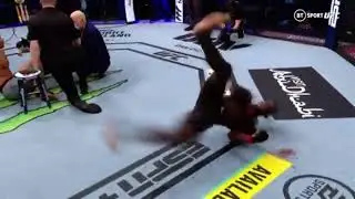 Israel Adesanya Breakdance to Nas &bdquo;Made you look&ldquo;
