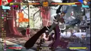 GGXrD Revelator Zato-1 random Combo / Setup 1 Ioria M.