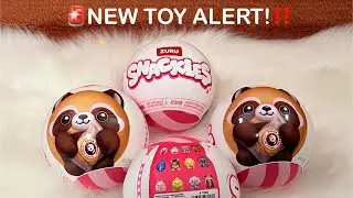 🚨EARLY RELEASE! ZURU Snackles Series 3 UNBOXING – We Got FOUR Unique Ones! 🎉