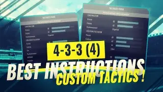 BEST FIFA 17 FORMATION WITH INSTRUCTION AND CUSTOM TACTICS