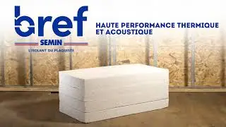 Pose de l'isolant BREF sur chantier