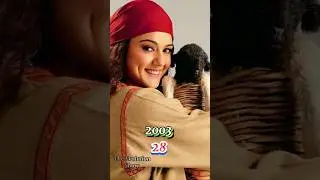 Evolution of Preity Zinta (1998-2024) | #bollywood #shorts