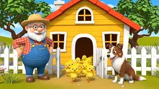 Old MacDonald Had a Farm 🚜🐄 | Fun Farm Animals Song for Kids | Toonzy Wheels Kids 