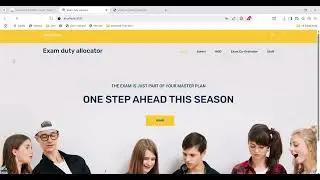 Automated Exam Hall Duty Allocation and Management System