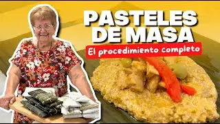 PASTELES DE MASA de Puerto Rico al estilo de ABUELA 🫔