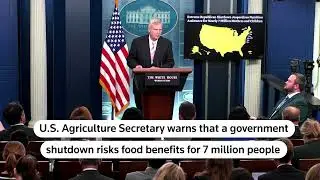 US government shutdown risks food benefits for 7 million people