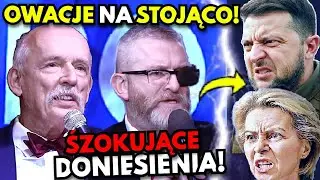 CAŁA SALA BIJE BRAWO! BRAUN Z KORWINEM POKRZYŻOWALI PLANY ZEŁEŃSKIEGO I VON DER LEYEN!