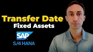 Define Transfer Date and Additional Parameters for Assets: SAP S/4 HANA