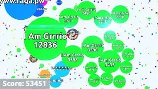 IMPOSSIBLE SOLO VS 1000 TEAMS IN AGARIO - ABOLISHING TEAMS SOLO #ACERC