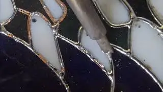 Figuring Out How To Prevent Ripples While Soldering Stained Glass - Lantern Project