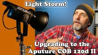Aputure COB 120d II - How upgrading changed my YouTube lighting setup