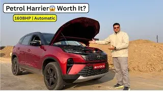 New Tata Harrier Petrol Automatic Drive Review | 1.5L Turbo | Real Driving Experience 🔥
