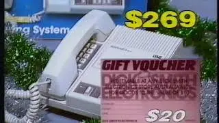 Dick Smith Electronics Christmas (Answering Machine) - 1986 Australian TV Commercial