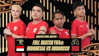 FULL MATCH QUARTER FINAL GAME 1 | INDONESIA VS MOROCCO | FIFAe WORLD CUP 2024