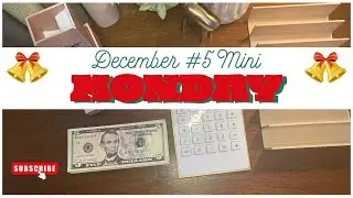 Mini Monday | Staying Consistent in December Week 5