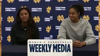 Weekly Media Availability (11.20.25) | Notre Dame Women's Basketball