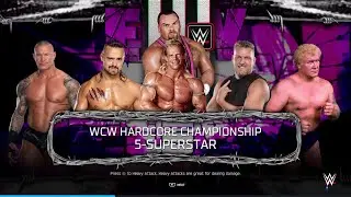 WWE 2K25 Fatal 5 Way Special Guest Referee Match