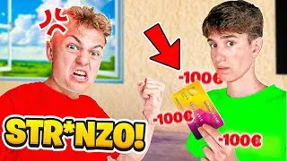 RUBO la CARTA di CREDITO e shoppo su Fortnite in VILLA the Booyz!! *GRAVE*