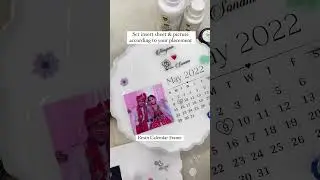 Рамка-календарь из смолы на заказ | Как сделать фоторамку из смолы | Подарок на годовщину #resinart