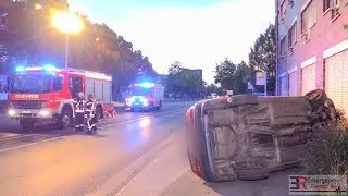 [SCHWERER UNFALL IN LANGENFELD] - Auto krachte gegen Baum & Hauswand von Altenheim -