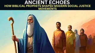 Ancient Echoes: How biblical prophets shaped modern social justice movements &zwnj;&rlm;ㅤ&zwnj;&rlm;ㅤ