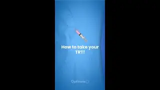 How to take your TRT! #trt #testosteronereplacementtherapy #shorts