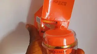 REVIEW ON PURE CARROT FACE CREAM FOR DARK SPOT.FACECREAM REVIEW