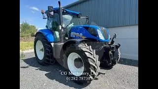 2018 New Holland T7.260 Auto Command Tractor, 6461 Hours, &pound;57995+VAT.