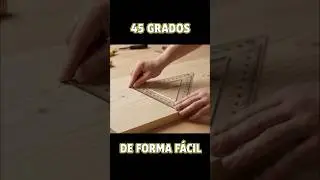 C&oacute;mo Hacer un Corte a 45 Grados en Madera F&aacute;cil y R&aacute;pido | Truco de Carpinter&iacute;a