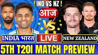 India vs New Zealand, 5th T20, Match Preview | Live Cricket Match Today | IND vs NZ Live Match today
