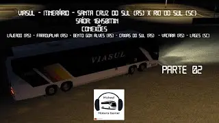 ETS 2 MOD BUS | Viasul | Santa Cruz do Sul (RS) x Rio do Sul (SC) | Mapa EAA| Parte 02