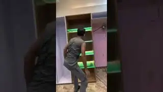 LED glass shelf