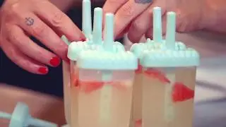 How to make gin and rhubarb ice lollies | Craft Gin Club